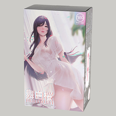 【舞白桜 -MAIHAKURA-（以下、舞白桜）】あえてエロさを控えることで、逆に目を引きやすくしたパケ絵。こういう雰囲気が好きな人も多そう。