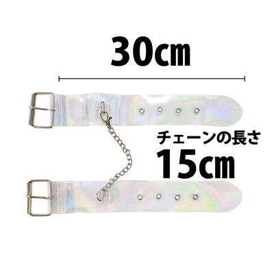 ビニールマニア首輪手枷セット