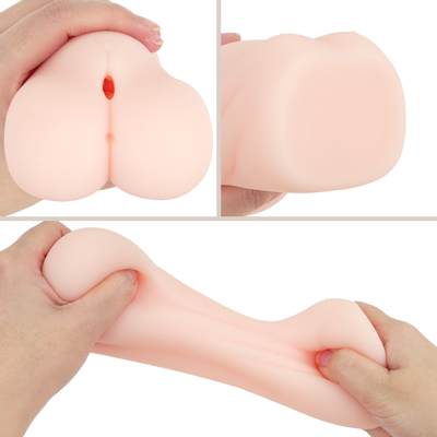【ビッチな長女】　構造は非貫通式。よく伸びる素材を使用しているため、洗浄しやすく、耐久性も抜群です。