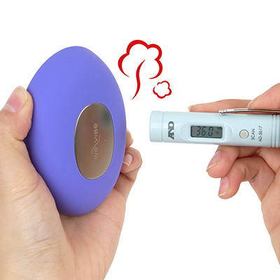 温度変化のスピードがハンパなく、ホットでもクールでも常温からの到達タイムは15秒ほど。とくに秋冬の季節は、指先を素早く温めるのに重宝しそうです。
