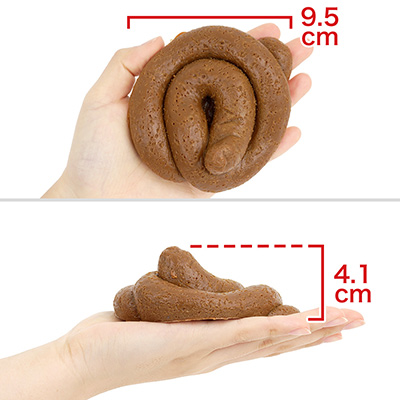 色味、サイズ感とも、すごくリアルですよね…。ただまぁ、本物はこんなキレイに巻けませんけど（笑）　※数値はＮＬＳ実測値