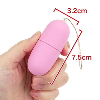 可愛いエッグ型ローターはパワフルなミドルモーターを採用。　※数値ＮＬＳ実測値