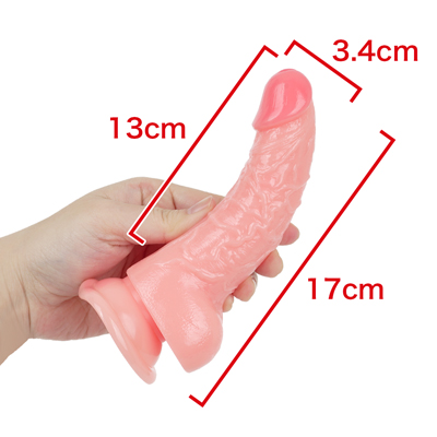 【12cm】　「使うのがちょっと怖いな」と感じている初心者の方にオススメ！日本人男性の平均サイズよりも一回り細く、少し短めなサイズ感に設計。　※数値はＮＬＳ実測値