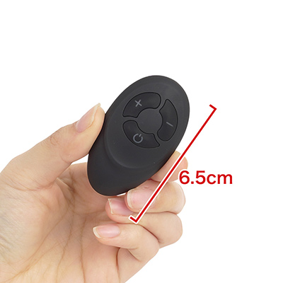 ポケッタブルなリモコンです。この価格の電動サックで、リモコンまで付いてるのは激安でしょう。　※数値はＮＬＳ実測値