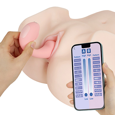 専用アプリ「caress(カレス)」を使えば、吸引も振動も10パターン×無段階に拡張でき、遠隔操作もＯＫ。もちろん、iPhoneとAndroid両対応です。