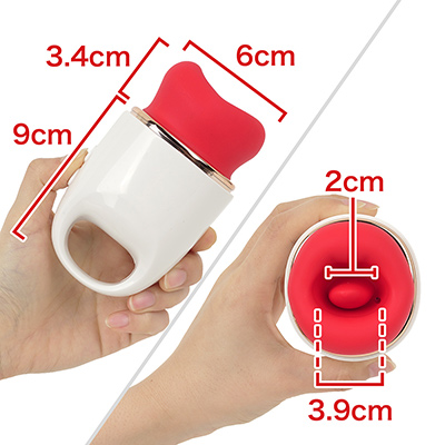 いろんな機構を詰め込んでいるわりにはコンパクトですが、ピンポイント責めには十分なサイズです。　※数値はＮＬＳ実測値