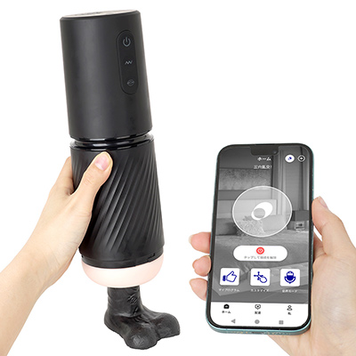 SOHIMIJAPANが独自配信するアプリをインストールすれば、動きを自由にプログラムでき、音声モードも使えるように。同じマシンとは思えないほど、快感の幅が大きく広がりますよ。