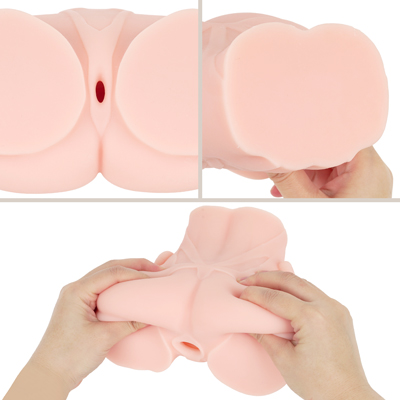 揉み応えのあるしっかりとしたハリと弾力を備えた素材を採用しており、気になるニオイやベタつきが控えめに抑えられているのが特徴です。非貫通構造ならではの優れた気密性を持ち、しなやかな伸縮性でペニスをしっかりと包み込みます。