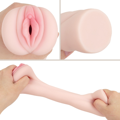 【顧問教師 美月】　メンテナンス性に優れ、使用後のお手入れも簡単なサラッとした質感の弾力素材を使用しています。肉厚で柔軟性の高い非貫通仕様の挿入口に仕上げられており、挿入した瞬間から隙間なくぴったりと包み込んでくれる密着性が魅力です。