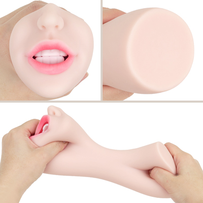 【春陽モカ】　人肌のような温もりを感じさせる、高品質なもちもち弾力素材を贅沢に使用しています。素材特有の気になるニオイや不快なベタつきを排除した仕様になっており、非貫通構造ならではの強力なバキューム感をファーストタッチから楽しめます。