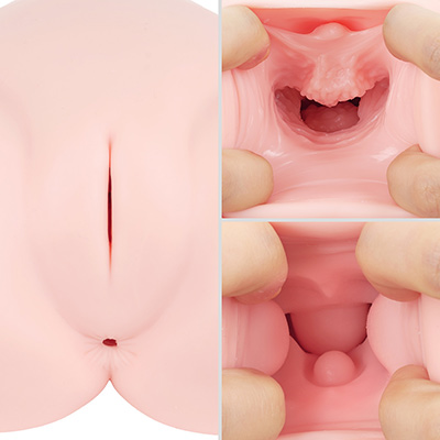 ぷっくり膨らんだすじまんやアナルのシワがエロすぎ…。くぱぁすると、それぞれの内壁がよく見え、さらに興奮してきます。