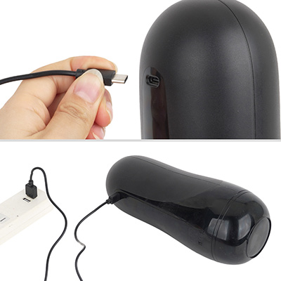 付属の充電ケーブルはUSB-C仕様。フル充電までは約２時間、連続稼働は約60分です。パワーを考えると、スタミナ性能は優秀でしょう。